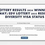 dv lottery winners statistics